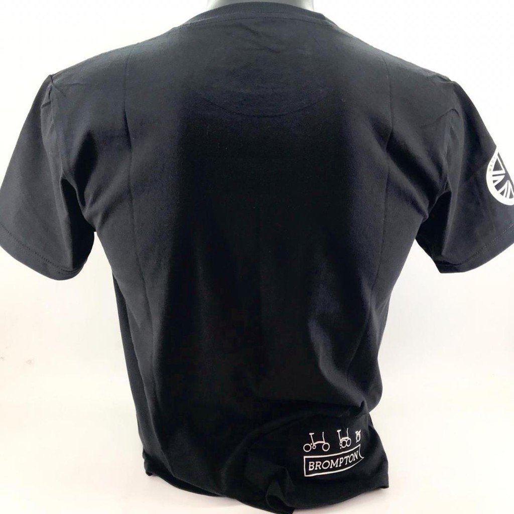 Kaos USA Bersepeda Gowes Unisex Black Cotton