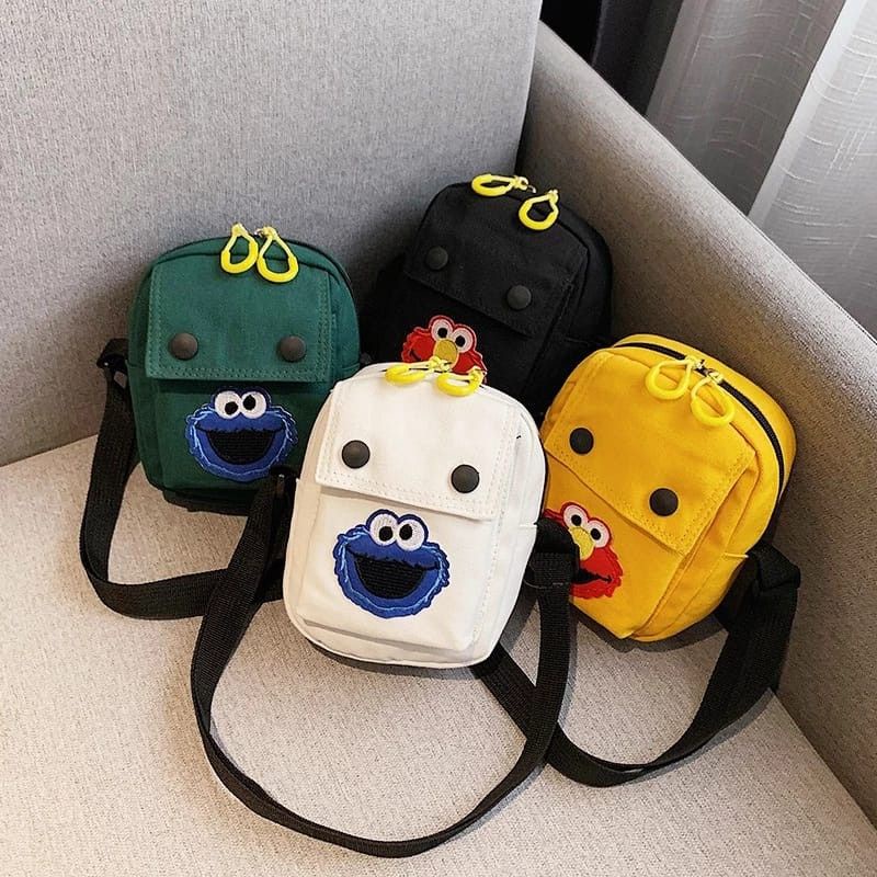 Y1405- ELMO Tas Selempang Wanita Slingbag Mini pria wanitatas selempang lokal