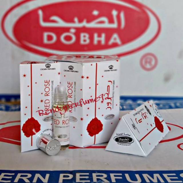 Parfum Arab RED ROSE Dobha 6ml Non Alkohol