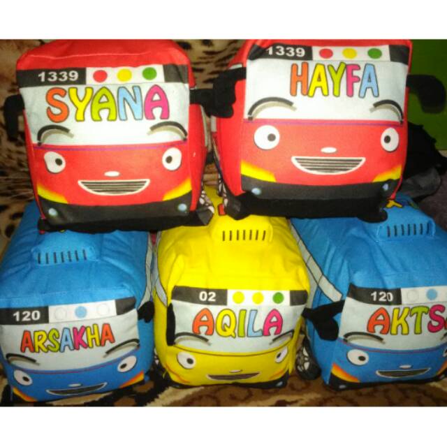 Boneka Tayo Murah / Boneka Tayo Pakai Nama