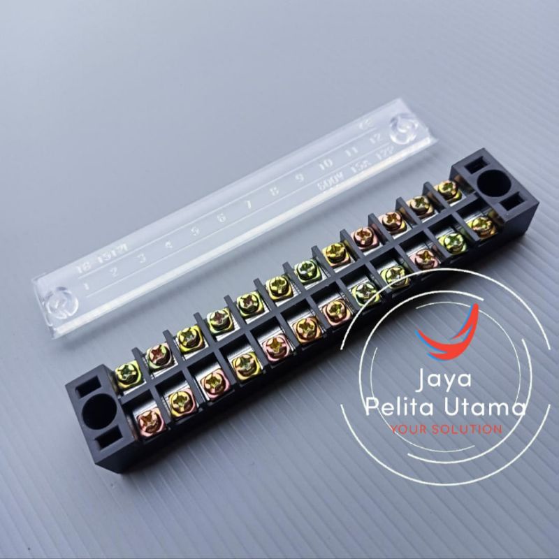 terminal block TB 15a 4p-6p-12p tb-1512 600v