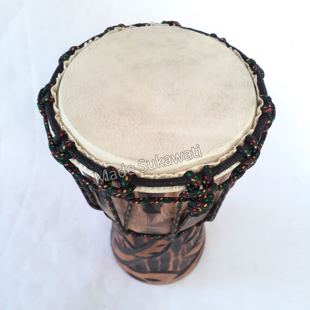 Alat musik Jimbe ukir kendang Djembe bali