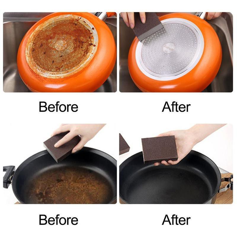 Nano Magic Spons / Pembersih Kerak Panci / Sponge Pembersih Karat /Nano Magic Spons Pembersih Kerak 