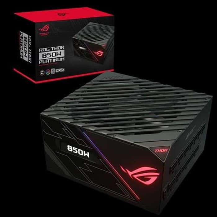 Power Supply Asus ROG Thor 850W Platinum Full Modular - Asus PSU Gaming 850watt Platinum 80+