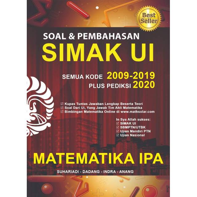 Jual Buku Soal Dan Pembahasan SIMAK UI | Shopee Indonesia