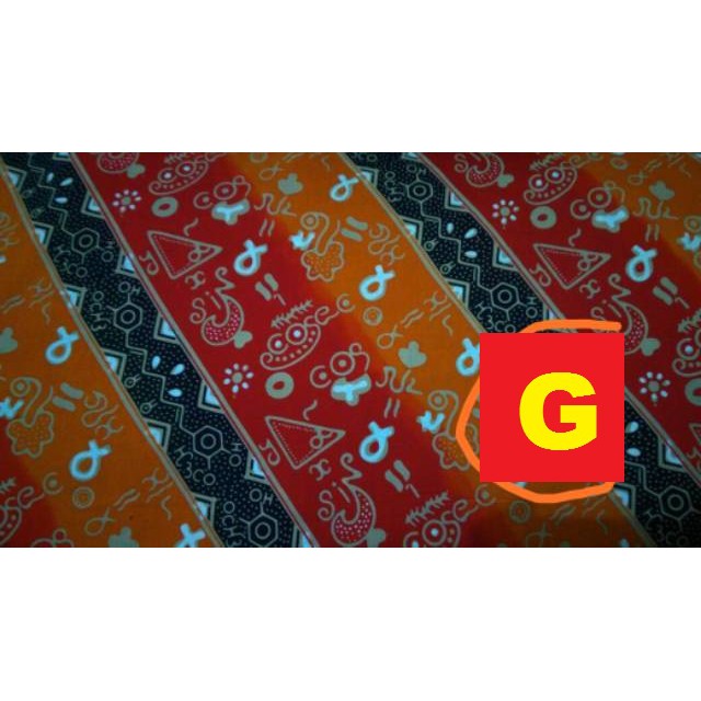 KAIN BATIK MATEMATIKA HARGA MURAH - G