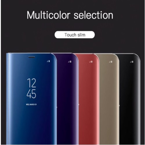 Case Samsung J7 Prime Clear View Standing Flip Cover