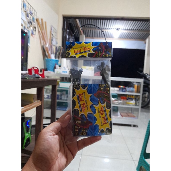 

10 plastik bingkisan lebara murah | label snack idul fitri | plastik idul fitri 10x25cm isi 10set