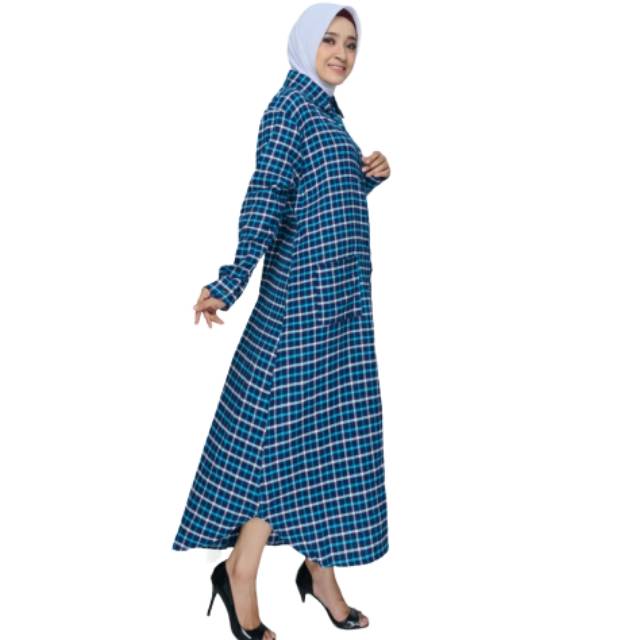 Tq88indonesia/gamis flanel/gamis flanel jumbo/gamis kotak/gamis busui /gamis/gamis /gamis terbaru