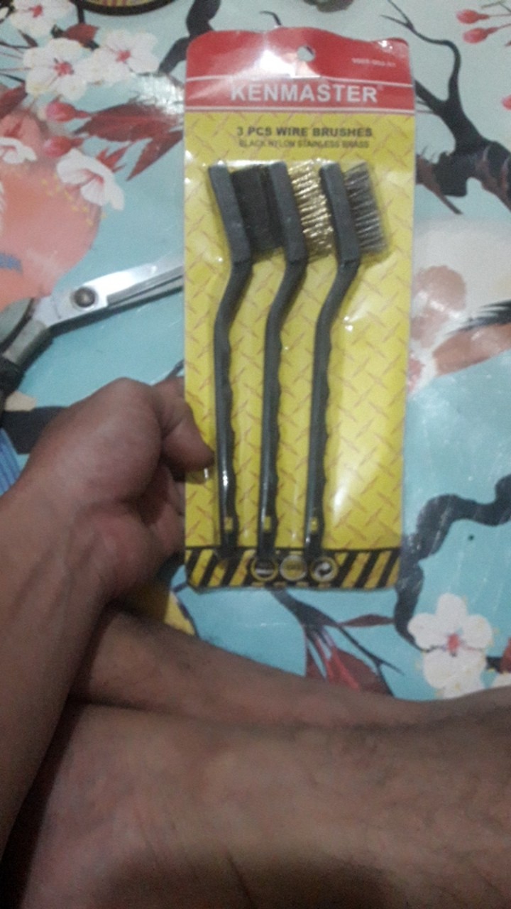 Kenmaster Sikat 3 In 1 Set Kawat Mini Set 3pcs 3 Pcs Sikat 3 In 1 Set