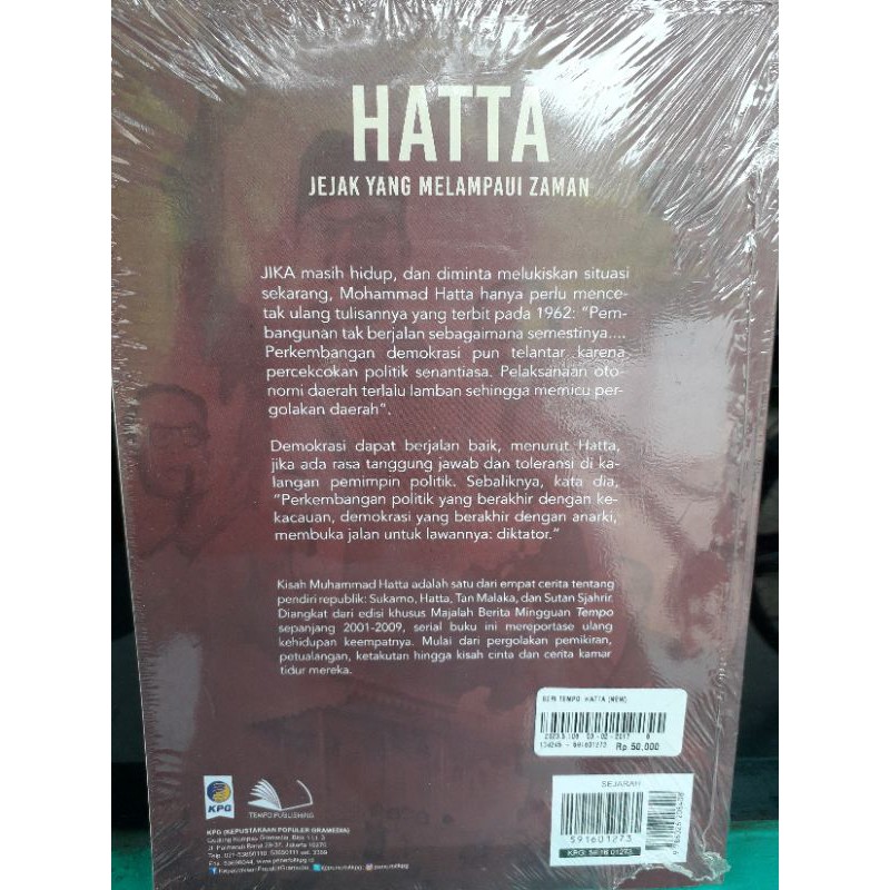 

buku sejarah seri tempo : HATTA (NEW)