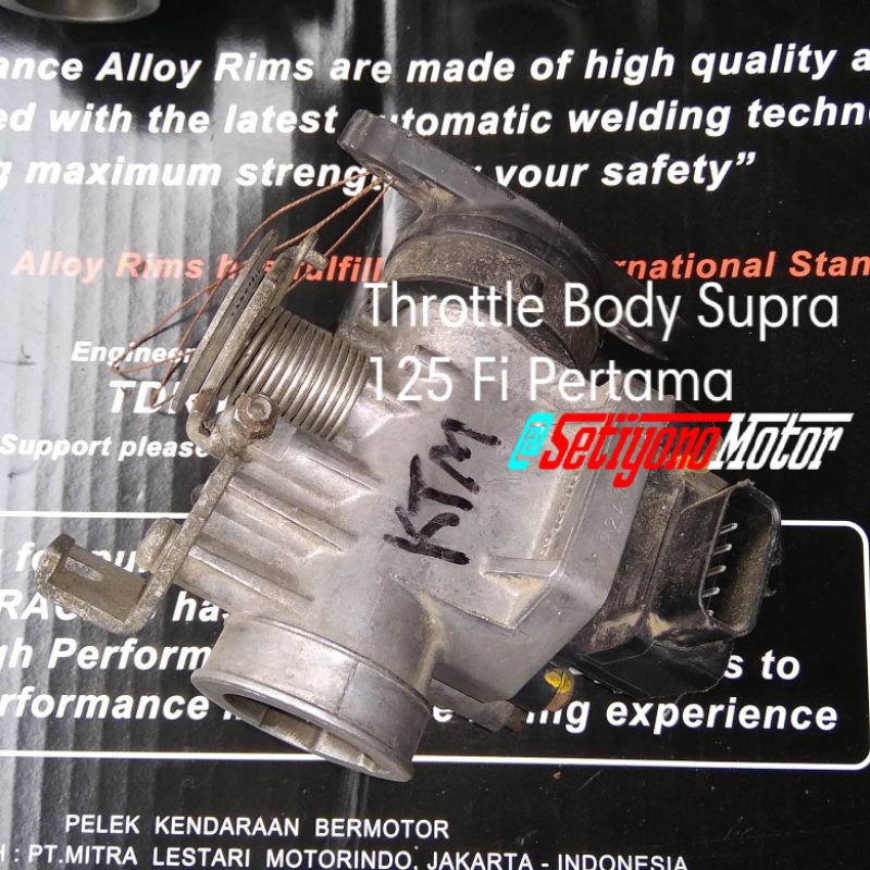 Throttle Body Supra 125 Fi Pertama TB Supra 125 Fi Lama