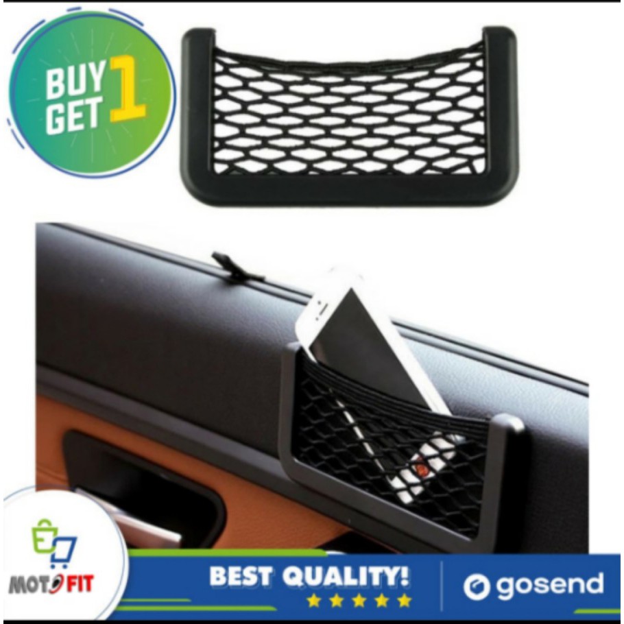 PAKET 2 PCS Kantong Jaring Mobil | Car seat Net Storage organizer