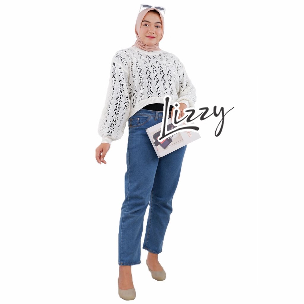 Lizzy - BLOUSE QIANA JARING PREMIUM