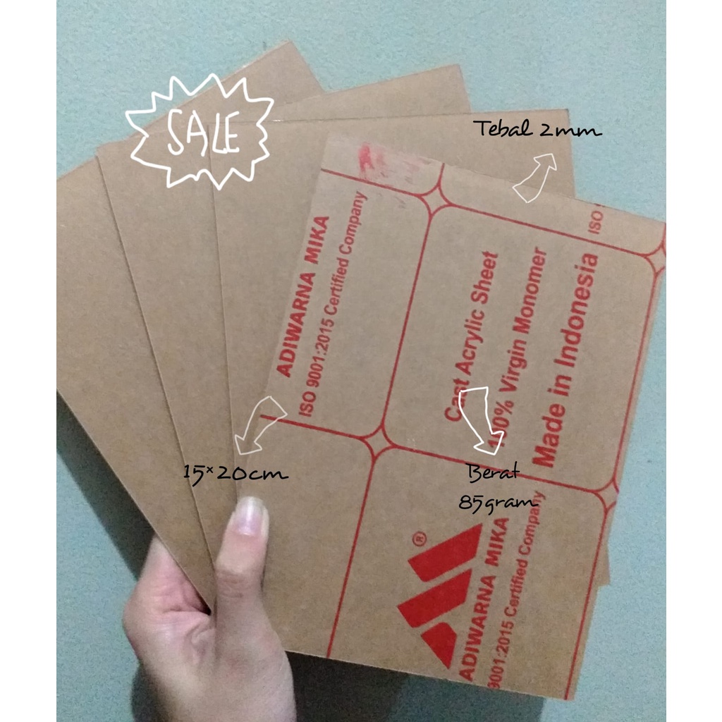 

acrylic lembar bening tebal2mm/murah/bandung/