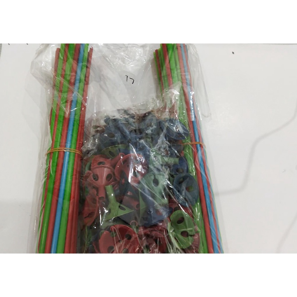 stik balon biasa dengan cup balon