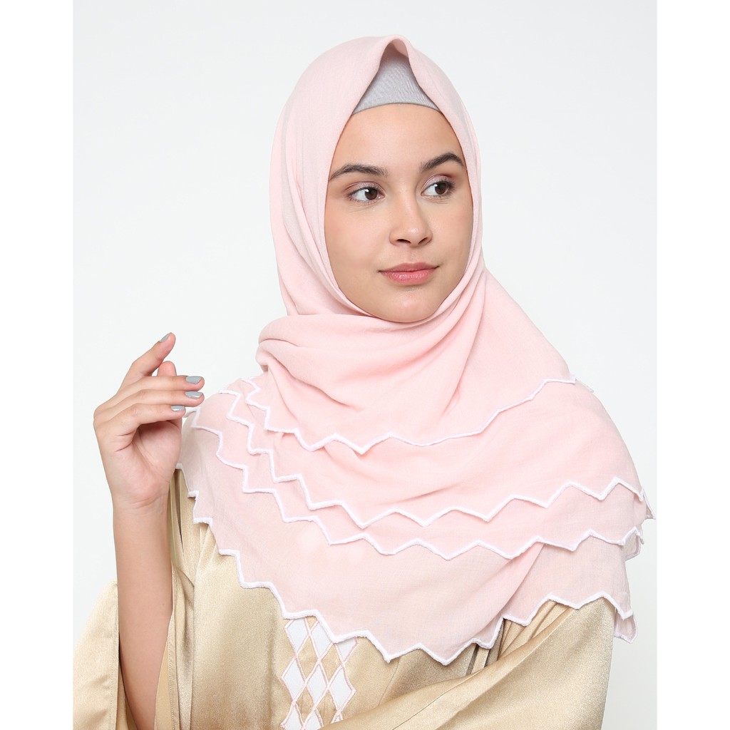 PRISM SCARF BABY PINK - RUMAH AYU X JEFFRY TAN