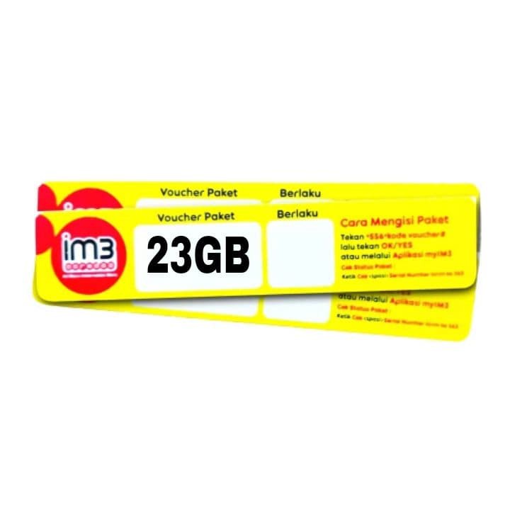 Voucher indosat freedom 23GB
