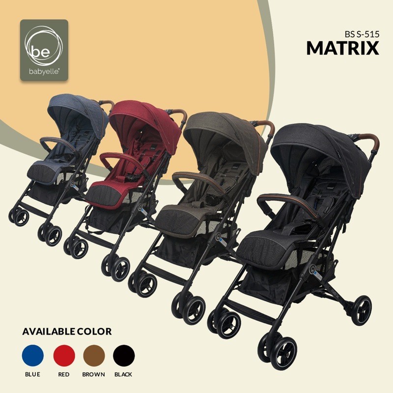 Makassar -  Stroller Baby Elle Kereta Dorong Bayi BabyElle 515 Matrix