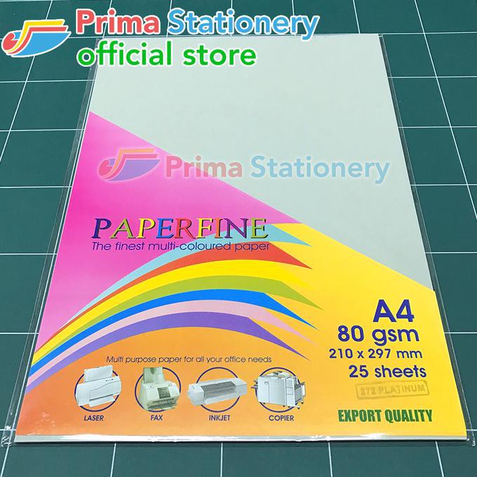 

Kertas HVS Warna Paperfine Platinum