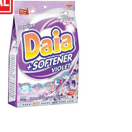 ☊ DAIA DETERGENT SOFTENER VIOLET 900G ♫