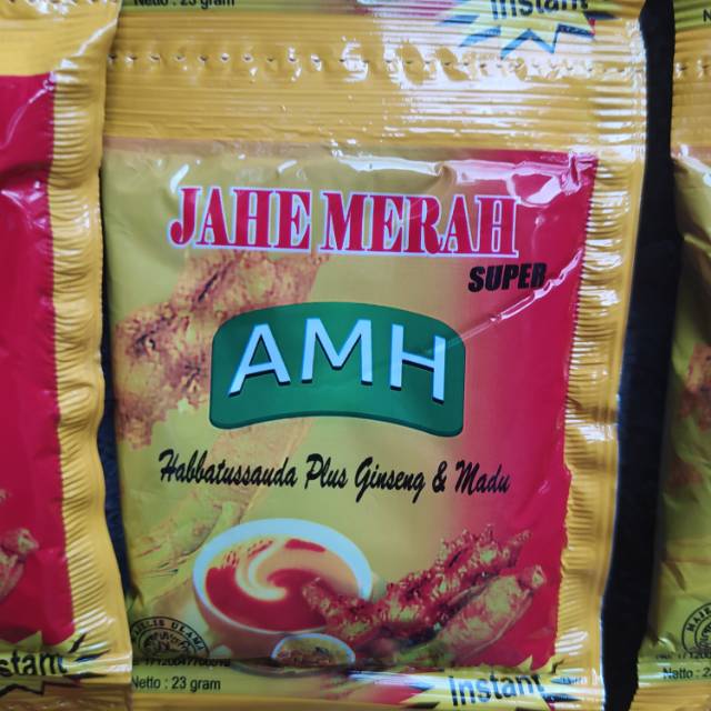 

JAHE MERAH SUPER AMH AMANAH