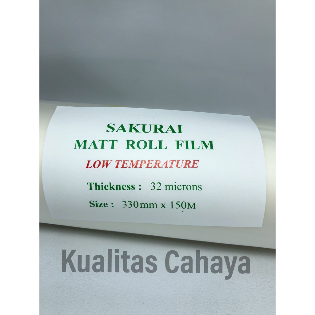 Plastik Laminating Roll SAKURAI Doff 330 Ekonomis Berkualitas