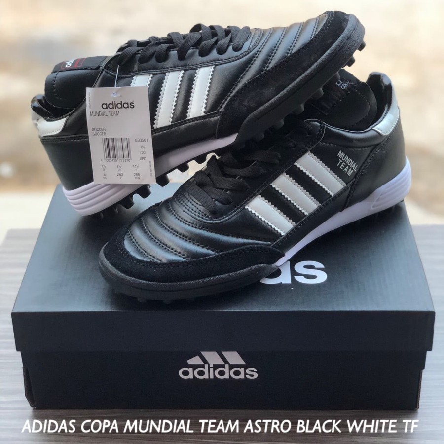 SEPATU FUTSAL ADIDAS COPA MUNDIAL TEAM ASTRO BLACK WHITE TF