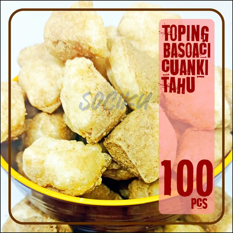 Jual Toping Baso Aci Cuanki Tahu 100 Pcs Shopee Indonesia