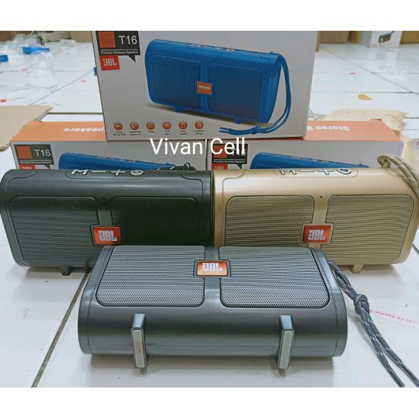 Speaker JBL Bluetooth T-16 Speaker Wireless JBL Bluetooth