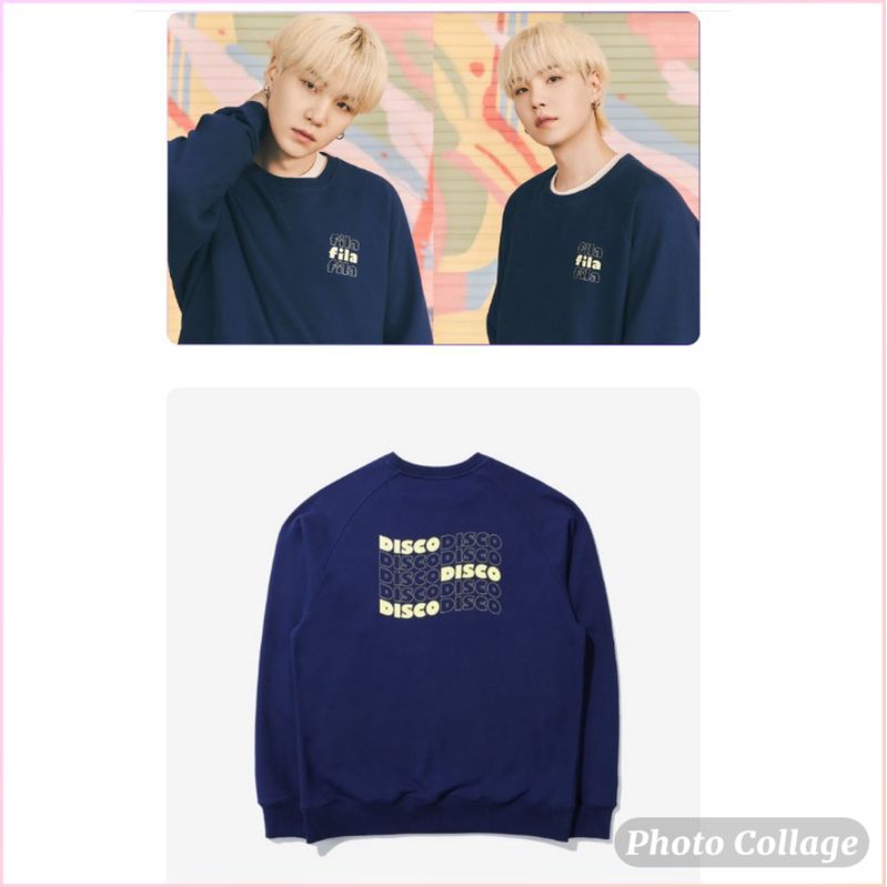 Sweater Basic BTS JHope Disco Disco Disco sablon depan belakang