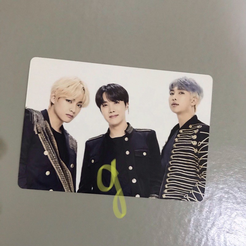 BTS Mini Photocard Speak Yourself Japan Tour Unit V J-Hope RM - MPC PC SYS JP Taehyung Namjoon Hobi