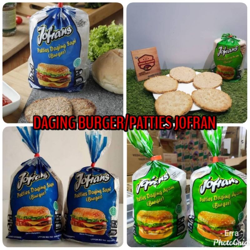 

DAGING BURGER/PATTIES JOFRANS