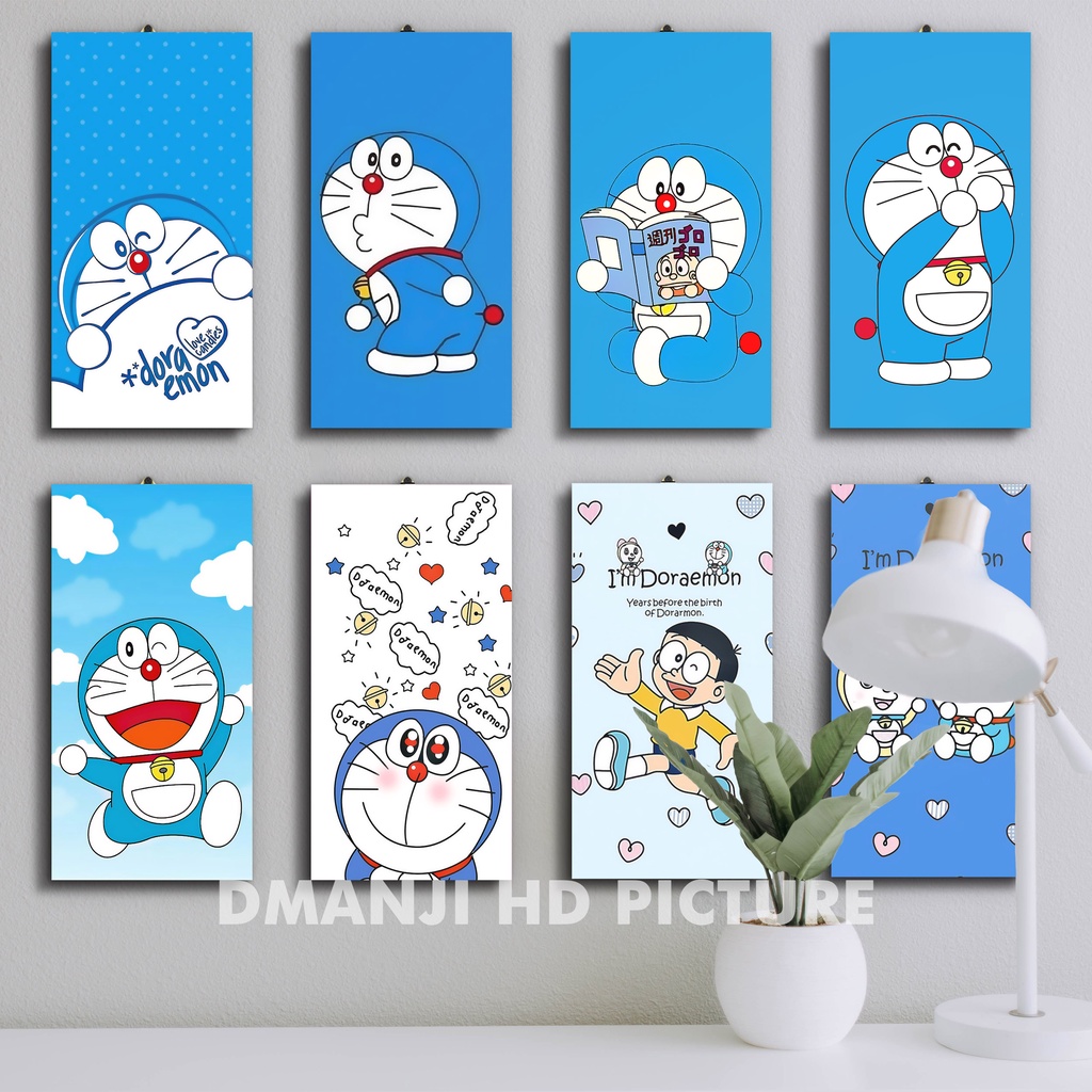 HIASAN DINDING DORAEMON / DEKORASI KAMAR TIDUR / HIASAN DINDING MURAH / PAJANGAN KAMAR MINIMALIS / HIASAN LUCU / KADO UNIK DORAEMON/ KADO ULTAH MURAH / WALLPAPER LUCU DORAEMON / POSTER KAYU DORAEMON / PAJANGAN DINDING KAMAR KARAKTER LUCU-1