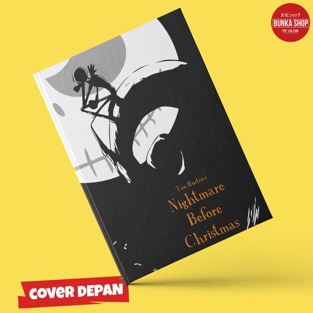 

Note Book Hardcover Film The Nightmare Before Christmas Jack Cover Ukuran A5 Notebook Agenda Jurnal Planner Gift Couple