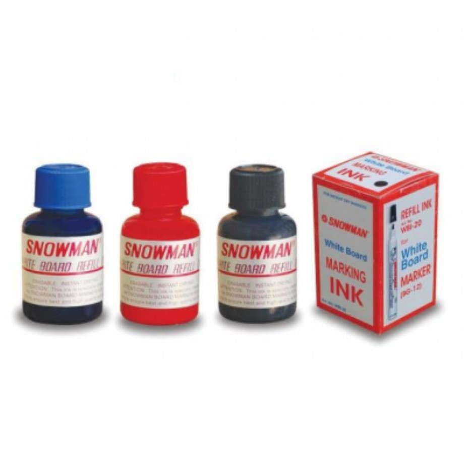 

Snowman Whiteboard Marker Refill Ink WBI-20