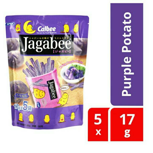 

Calbee Jagabee Potato Sticks - Purple Potato