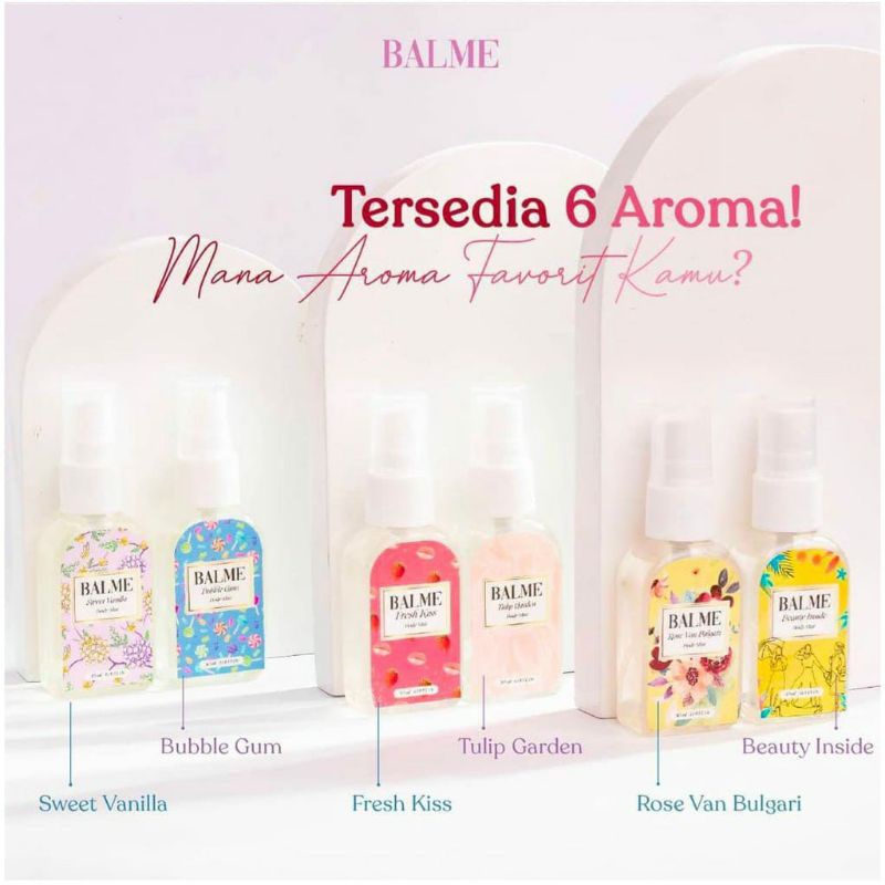 (READY FREE GIFT)BALME BODYMIST / BALME PARFUM /PARFUM BALME