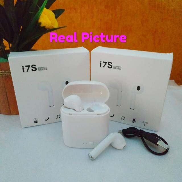 Headset Bluetooth i7s TWS