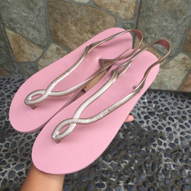 havaianas luna pink
