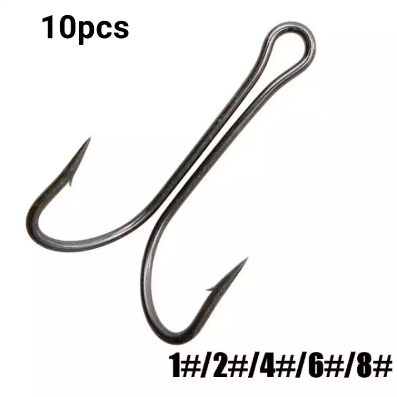 isi 10pcs Dobble Hook 90°