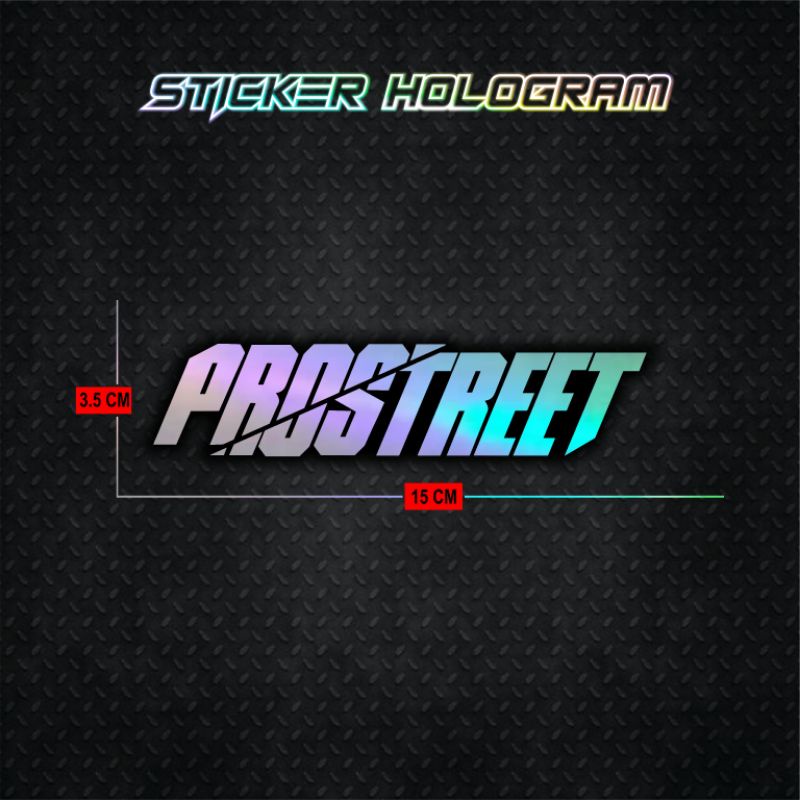 Stiker Cutting Hologram PSKNMTC RX KING JET DARAT SPEEDHUNTERS STUSSY Stiker Helm Stiker Motor-PROSTREET