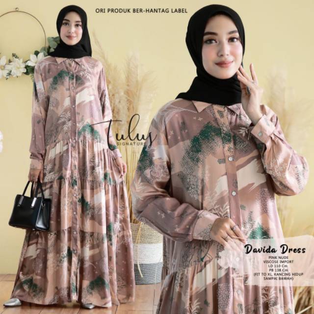 Gamis Termurah  Davida Dress Tulus Signature