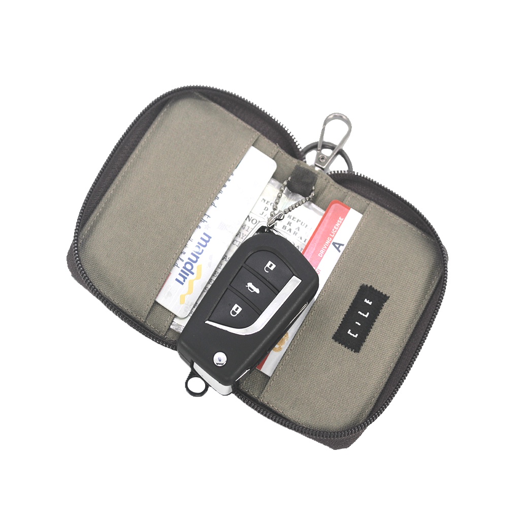 Dompet STNK Motor Mobil Kartu SIM eToll Gantungan Kunci Keyless Smartkey - DSR10