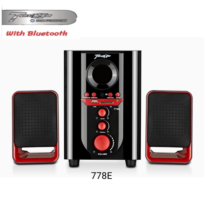 Speaker Aktif GMC Teckyo 778E Bluetooth Subwoofer Bass Garansi Resmi