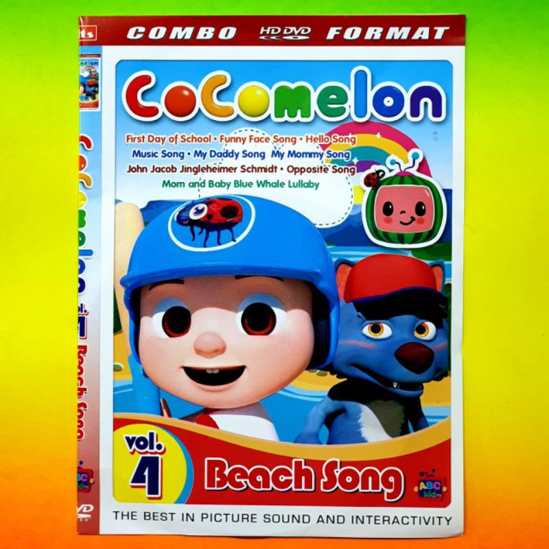 Kaset Dvd Lagu Anak Anak Terbaru Terlaris Cocomelon Volume 4