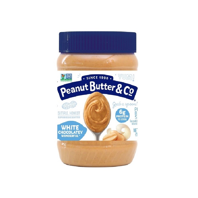 Selai Peanut Butter &amp; Co White Chocolatey Wonderful 454 Gram