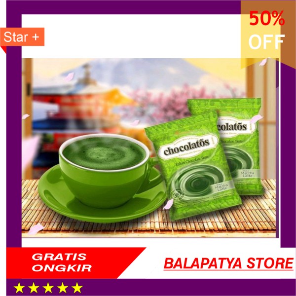 

TERLARIS !!! Chocolatos Drink Matcha isi 10 pcs