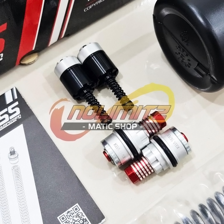 Fork Upgrade Kit YSS Per Shock Depan Free Oli Yamaha Aerox 155