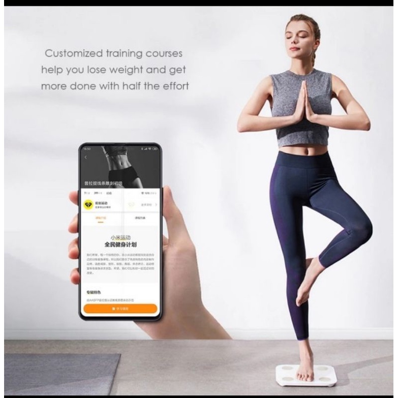 xiaomi body scale smart scale timbangan badan